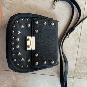 Kate Spade black stud crossbody